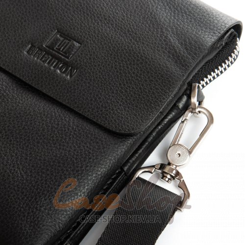 Сумка чоловіча кожана BRETTON 1278-3 black