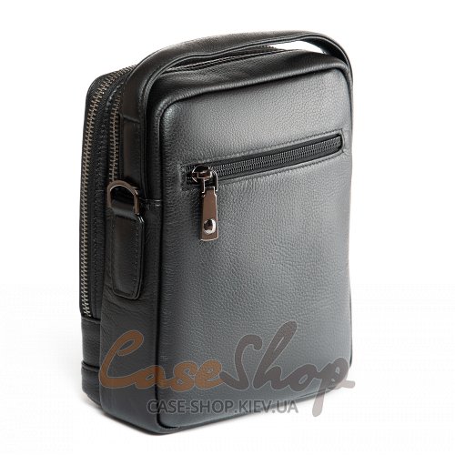 Сумка чоловіча кожана BRETTON 407-88 black