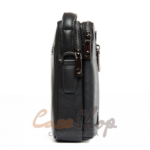 Сумка чоловіча кожана BRETTON 407-88 black