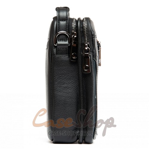 Сумка чоловіча кожана BRETTON 407-120 black
