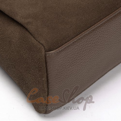 Сумка кожаная 99118 haki