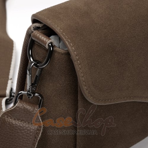 Сумка кожаная 99118 haki