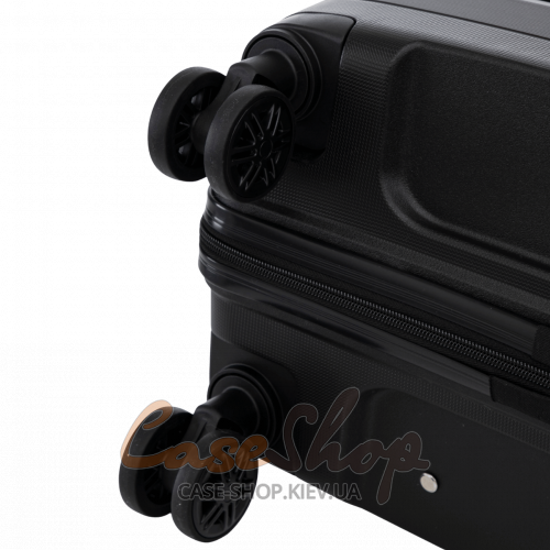 Валіза мала 4 колеса HWF01/S 2.0 black WINGS (Польща)