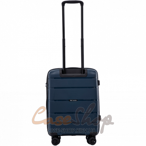 Валіза мала 4 колеса HWF01/S 2.0 blue WINGS (Польща)