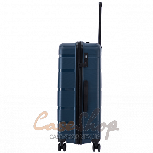 Валіза середня 4 колеса HWF01/M 2.0 blue WINGS (Польща)