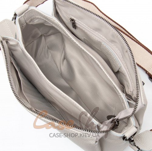 Сумка кожаная 99105-2 beige