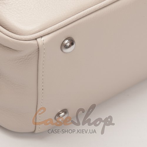 Сумка кожаная 2081 grey