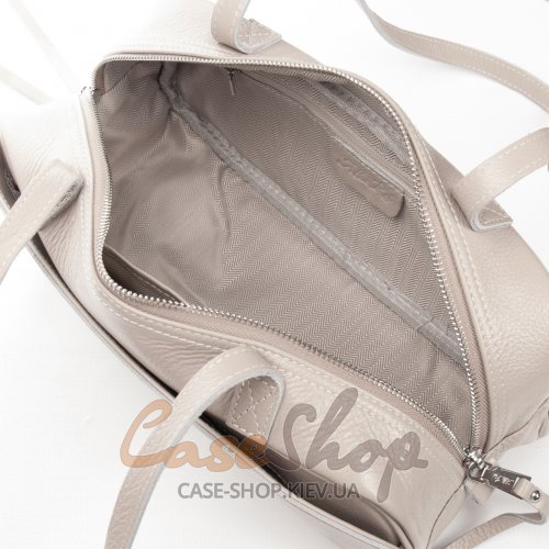 Сумка кожаная 2081 grey