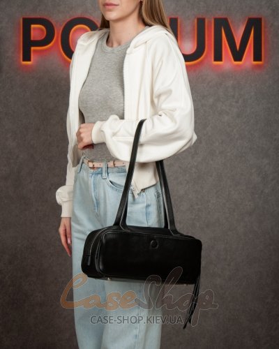 Сумка кожаная 2081 black