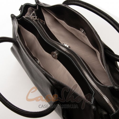 Сумка шкіряна 2084 black
