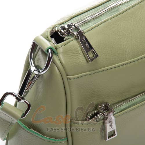Сумка кожаная 2041-9 green