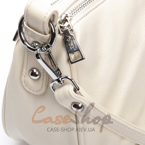 Сумка кожаная 3018 white
