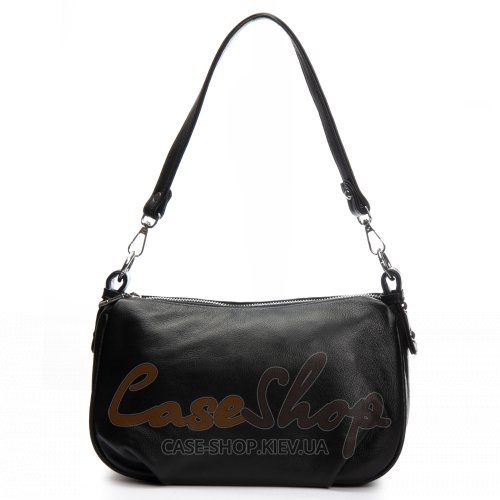 Сумка кожаная 3018 black