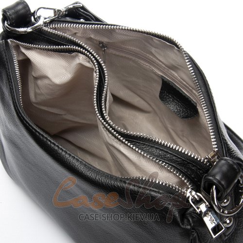 Сумка кожаная 3018 black