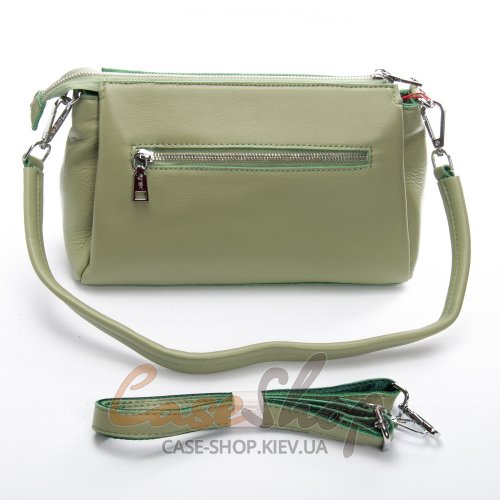 Сумка шкіряна 8721-9 green