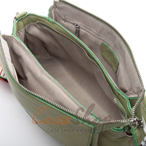 Сумка шкіряна 8721-9 green
