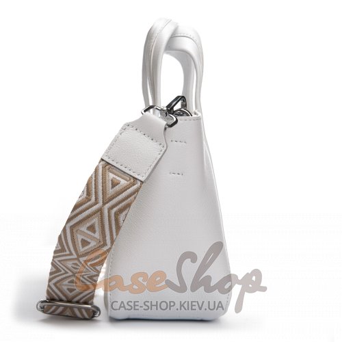 Сумка кожаная 97718-9 white