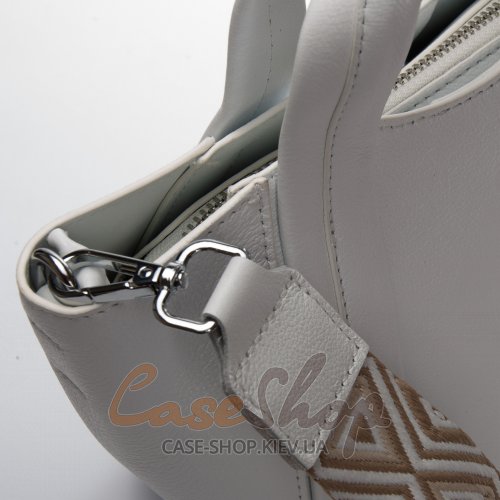 Сумка кожаная 97718-9 white