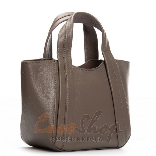 Сумка шкіряна 97718-9 l.grey