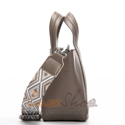 Сумка шкіряна 97718-9 l.grey