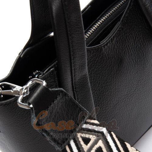 Сумка кожаная 97718-9 black