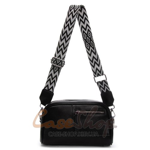 Сумка кожаная 3232 black
