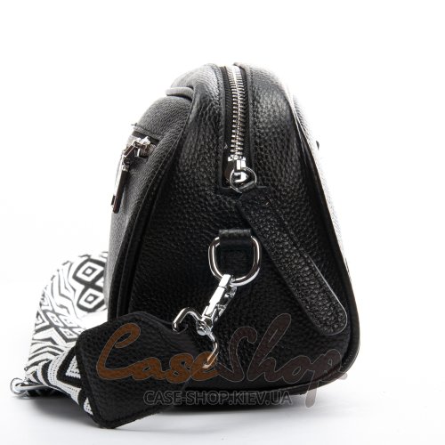 Сумка кожаная 3232 black