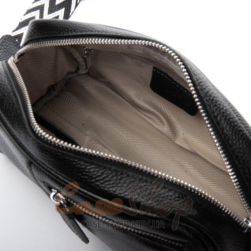 Сумка кожаная 3232 black