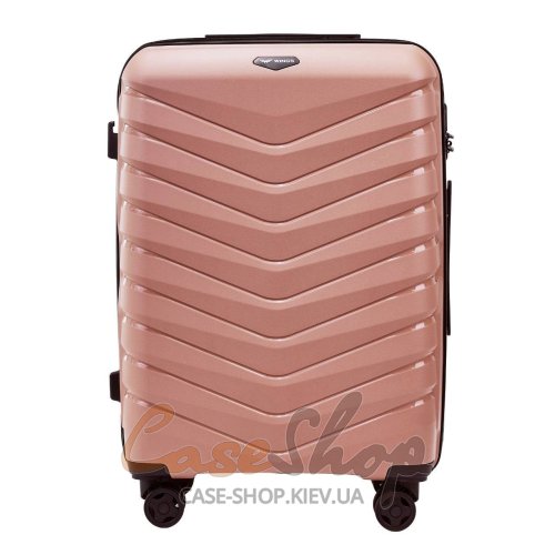 Валіза середня 4 колеса PHX01/M 2.0 rose gold WINGS (Польща)