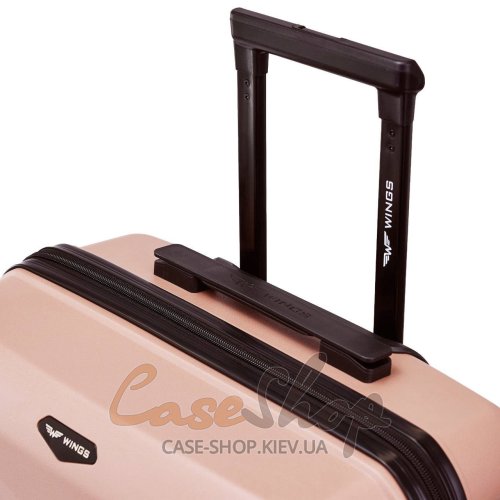 Валіза середня 4 колеса PHX01/M 2.0 rose gold WINGS (Польща)