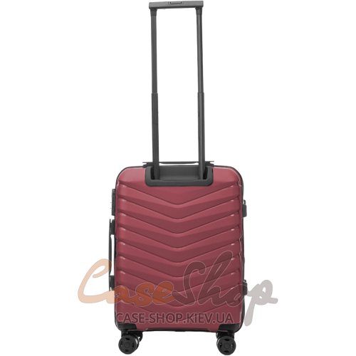 Валіза мала 4 колеса PHX01/S 2.0 burgundy WINGS (Польща)
