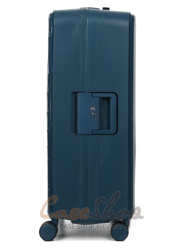 Чемодан большой 4 колеса 229/L синий Airtex (Франция)
