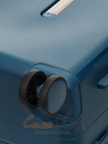 Чемодан большой 4 колеса 229/L синий Airtex (Франция)

