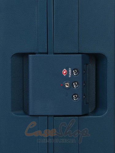 Чемодан малый 4 колеса 229/S синий Airtex (Франция)
