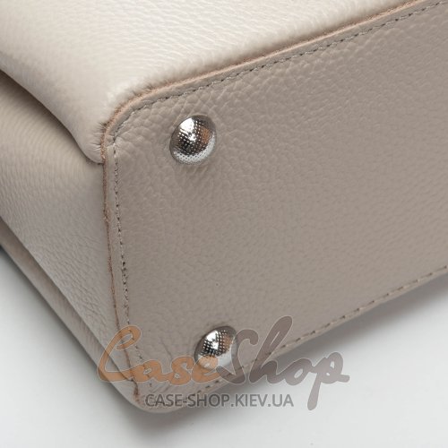 Сумка кожаная 99119 beige