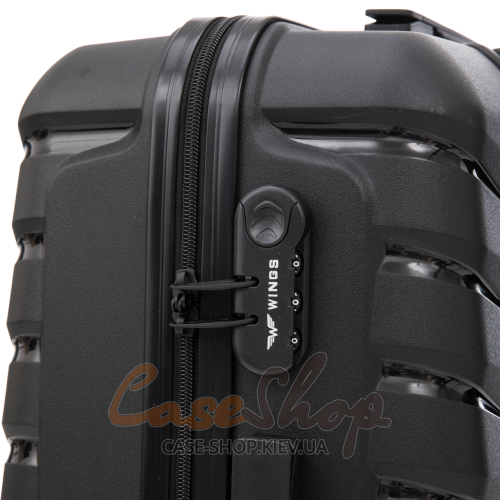 Валіза велика 4 колеса PHX01/L 2.0 brown WINGS (Польща)