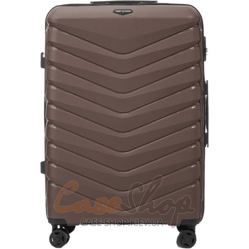 Валіза велика 4 колеса PHX01/L 2.0 brown WINGS (Польща)