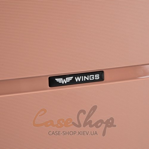 Комплект чемоданов HWF01 2.0 rose gold WINGS (Польша)