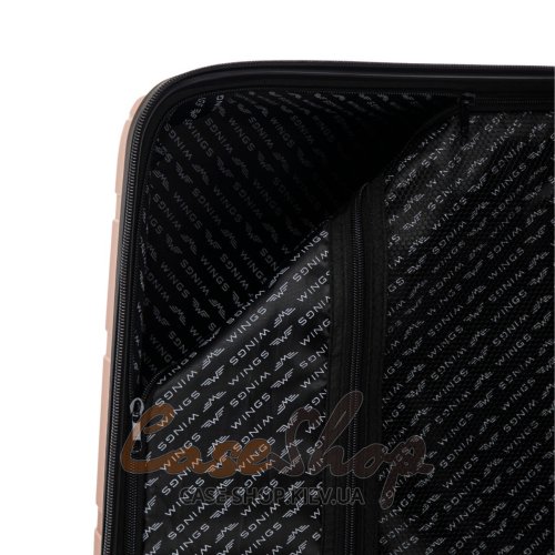 Комплект чемоданов HWF01 2.0 rose gold WINGS (Польша)