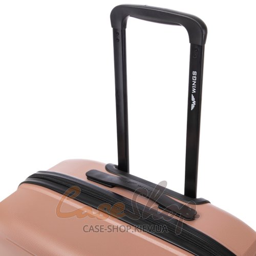 Валіза середня 4 колеса HWF01/M 2.0 rose gold WINGS (Польща)