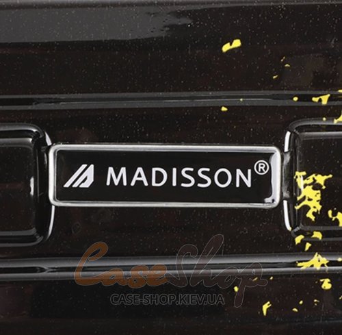 Чемодан большой 4 колеса Madisson 65203/L black Snowball (Франция)
