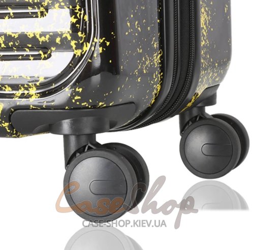 Валіза мала 4 колеса Madisson 65203/S black Snowball (Франція)