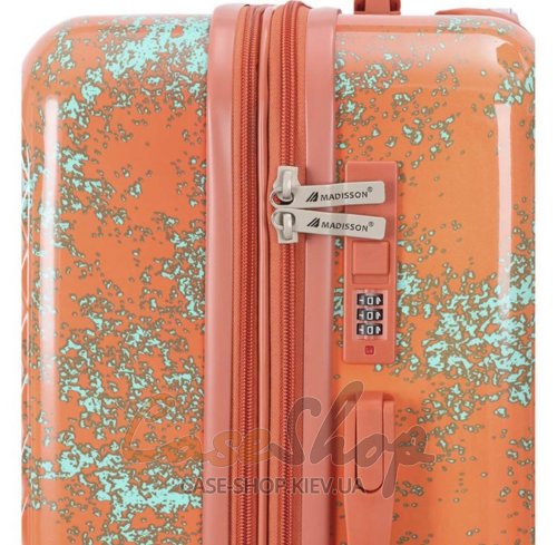 Валіза мала 4 колеса Madisson 65203/S orange Snowball (Франція)
